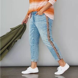 Anthropologie Pilcro Mid Rise Boyfriend Jean 26 Plus